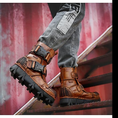 Combat riding boots top