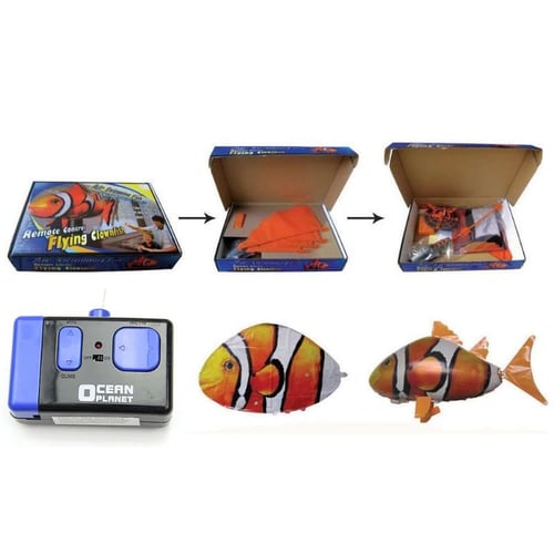 Remote controlled fish blimp discount