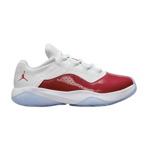 Air Jordan 11 CMFT Low GS White Gym Red Kids Sneakers Black CZ0907