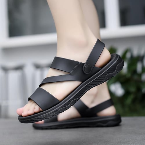 Mens extra wide slide sandals store