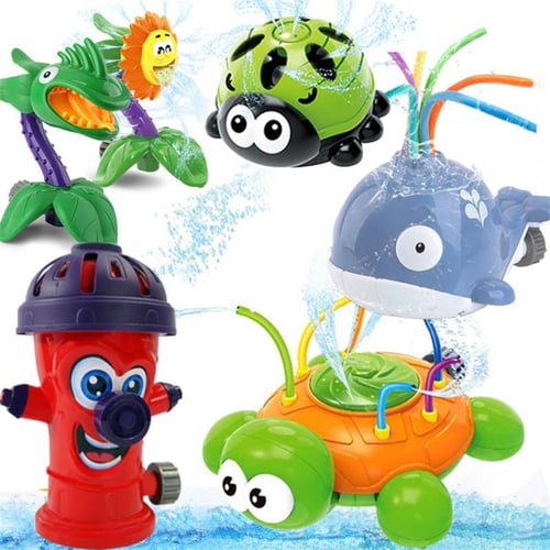 Water sprinkler bath toy online
