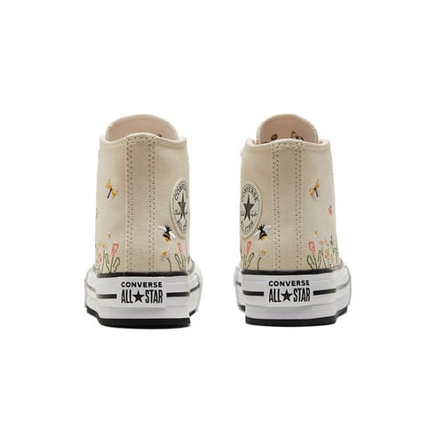 Cream converse kids store