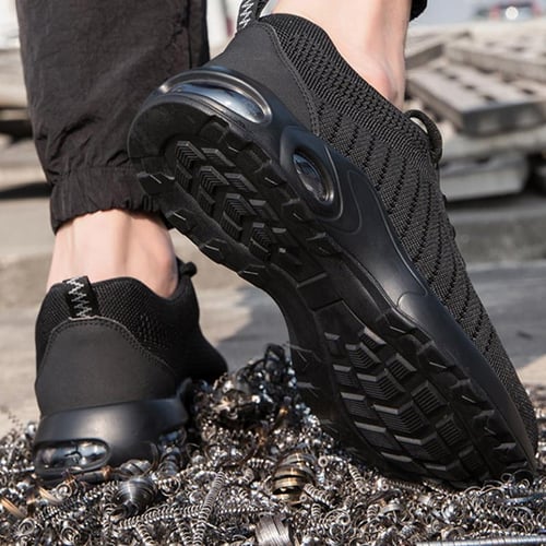 Lightweight breathable safety trainers online