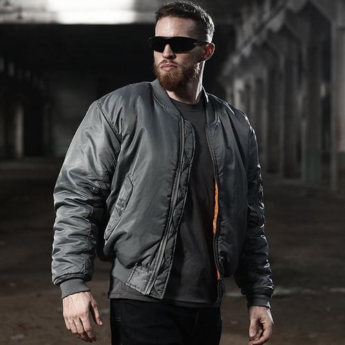 Men's flight aviator bomber jacket clearance