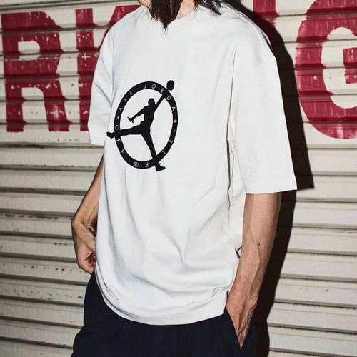 OFF-WHITE x Jordan T-shirt (Asia Sizing) White Men