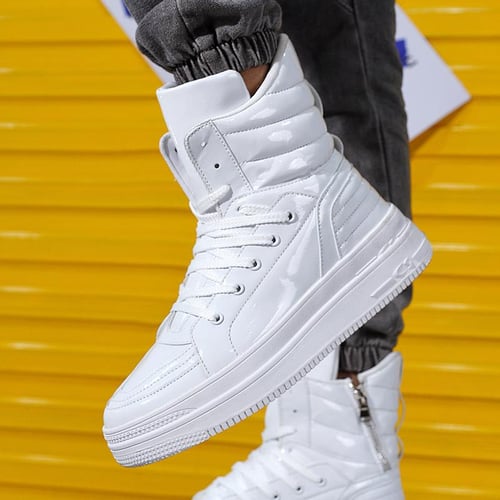 Mens high platform sneakers store
