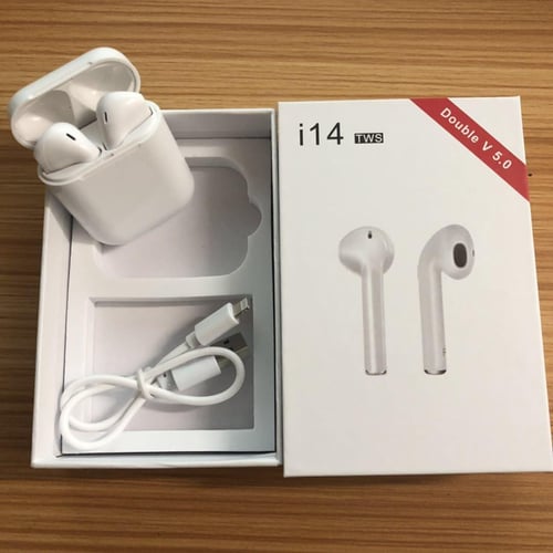 i14 TWS 1 1 Mini Ear Pods Wireless Bluetooth 5.0 Touch Control