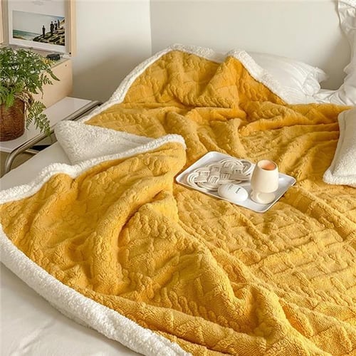 Thick wool bed covers deals
