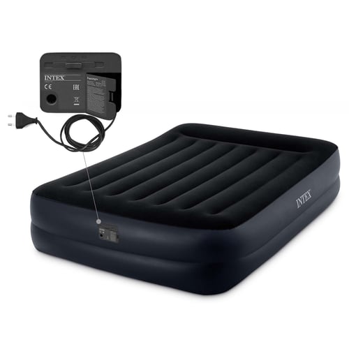 Intex raised deals double airbed