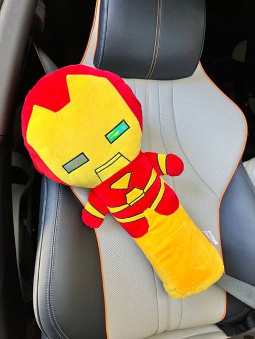 Iron man deals car seat covers