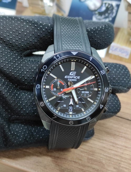 Casio edifice rubber strap watches online