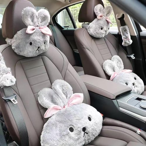 Cute car best sale headrest pillow