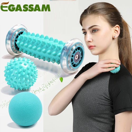 Massage Ball Foot Pain Therapy Kit Plantar Fasciitis, Heel Spur