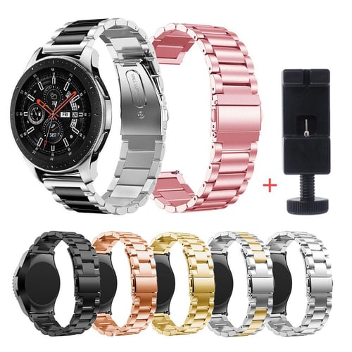 Samsung galaxy watch hot sale 46mm stainless steel band