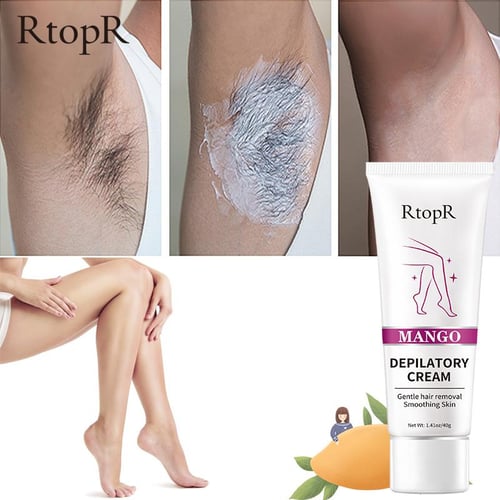 RtopR Mango Depilatory Cream Body Painless Effective Hair Removal