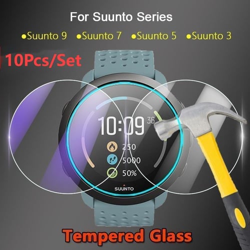 10Pcs For Suunto 9 Peak Pro Baro D5 7 5 3 Smart Watch 2.5D HD