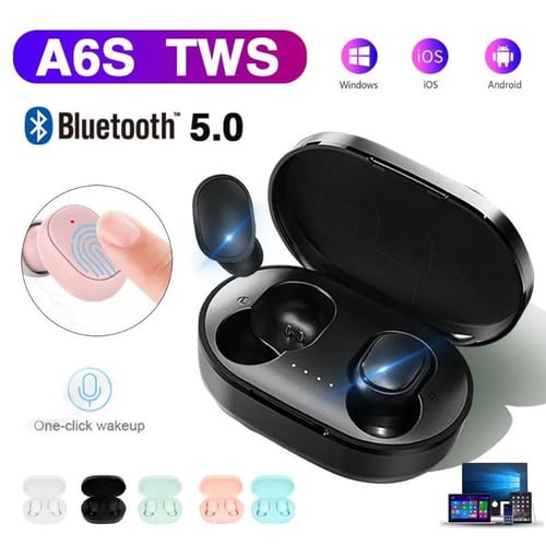 Original A6S TWS Wireless bluetooth headset 5.0 Headphones