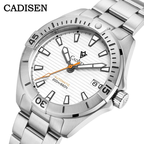 CADISEN New TOP Brand Luxury Men s Watch With Box 200m 660ft