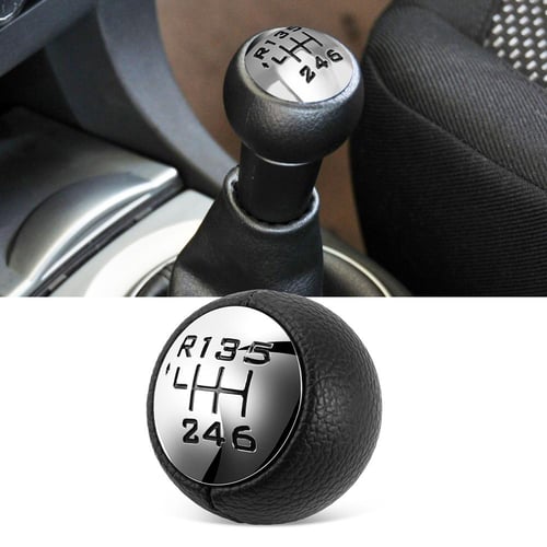 Car Gear Stick Knob Head Lever Adapter Manual 6 Speed Transmission