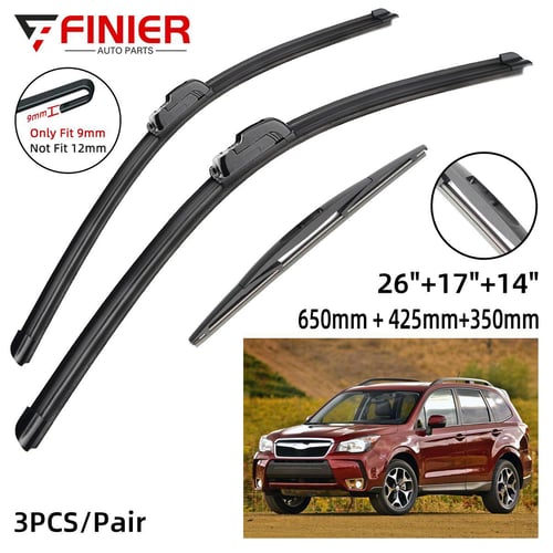 2017 subaru deals forester wiper blades